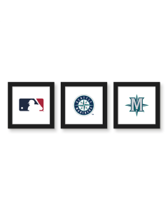 Gallery Pops MLB - Seattle Mariners - Team Wall Art Bundle (3-Pack)