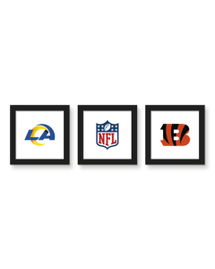 Gallery Pops NFL - 2022 Super Bowl Wall Art Bundle (3-Pack)