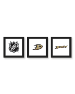 Gallery Pops NHL Anaheim Ducks - Team Wall Art Bundle (3-Pack)