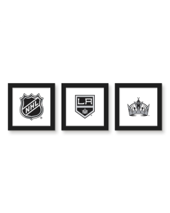 Gallery Pops NHL Los Angeles Kings - Team Wall Art Bundle (3-Pack)