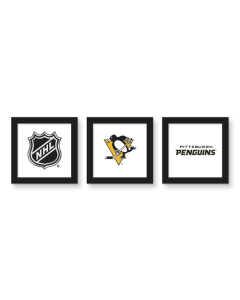 Gallery Pops NHL Pittsburgh Penguins - Team Wall Art Bundle (3-Pack)