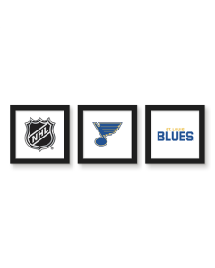 Gallery Pops NHL St. Louis Blues - Team Wall Art Bundle (3-Pack)