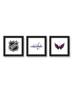 Gallery Pops NHL Washington Capitals - Team Wall Art Bundle (3-Pack)
