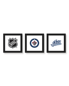 Gallery Pops NHL Winnipeg Jets - Team Wall Art Bundle (3-Pack)