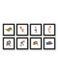 Gallery Pops Space Jam - Tune Squad Wall Art Bundle (8-Pack)