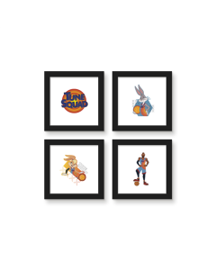 Gallery Pops Space Jam: A New Legacy - Tune Squad Wall Art Bundle (4-Pack)