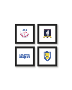 Gallery Pops Ted Lasso - Believe Wall Art Bundle (4-Pack)