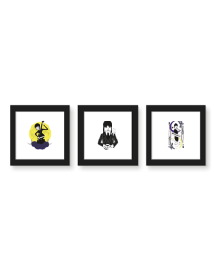 Gallery Pops Wednesday - Wednesday Addams Wall Art Bundle (3-Pack)