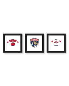 Gallery Pops NHL Florida Panthers - Jersey Wall Art Bundle (3-Pack)