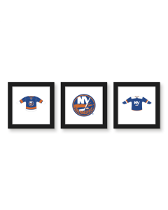 Gallery Pops NHL New York Islanders - Jersey Wall Art Bundle (3-Pack)