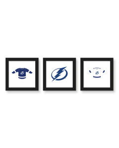 Gallery Pops NHL Tampa Bay Lightning - Jersey Wall Art Bundle (3-Pack)