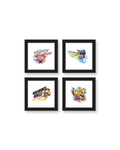 Gallery Pops Nickelodeon PAW Patrol: The Mighty Movie - Graphic Pups Wall Art Bundle (4-Pack)