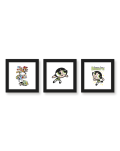 Gallery Pops Cartoon Network The Powerpuff Girls - Buttercup Wall Art Bundle (3-Pack)