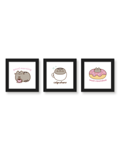 Gallery Pops Pusheen - Morning Wall Art Bundle (3-Pack)