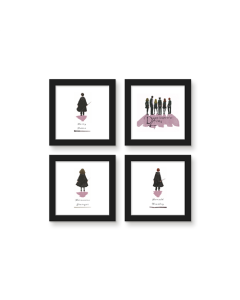 Gallery Pops Harry Potter - Dumbledore's Army Wall Art Bundle (4-Pack)