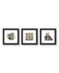 Gallery Pops Star Wars: The Phantom Menace - Jar Jar Binks Wall Art Bundle (3-Pack)