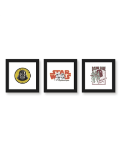 Gallery Pops Star Wars: Saga - Vintage Dark Side Humor Wall Art Bundle (3-Pack)