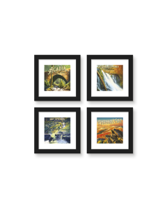 Gallery Pops Lantern Press - US Eastern National Parks Wall Art Bundle (4-Pack)