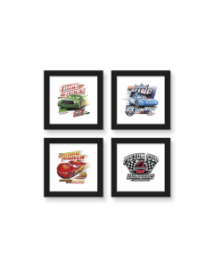 Gallery Pops® Disney Pixar Cars - Piston Cup Racing Series Wall Art Bundle (4-Pack)