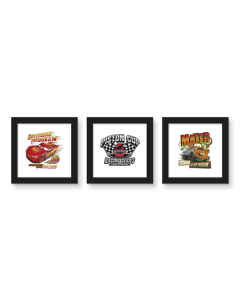 Gallery Pops® Disney Pixar Cars - Lightning McQueen Wall Art Bundle (3-Pack)