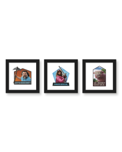 Gallery Pops A Minecraft Movie - Character Wall Art Bundle (3-Pack)
