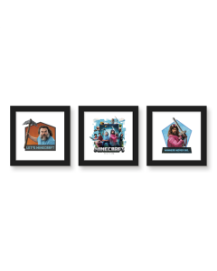 Gallery Pops A Minecraft Movie - Feature Wall Art Bundle (3-Pack)
