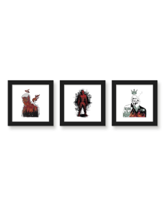Gallery Pops Marvel Daredevil: Born Again - Graffiti Art Wall Art Bundle (3-Pack)