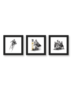 Gallery Pops Star Wars: The Mandalorian - Illustrious Wall Art Bundle (3-Pack)