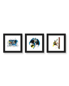 Gallery Pops DC Comics Batman - Dynamic Duo Wall Art Bundle (3-Pack)