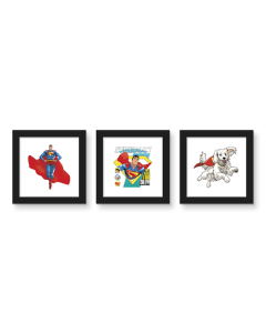 Gallery Pops® DC Studios Superman (2025) Wall Art Bundle (3-Pack)