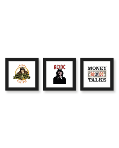 Gallery Pops® AC/DC - High Voltage Wall Art Bundle (3-Pack)