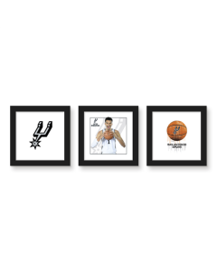 Gallery Pops® NBA San Antonio Spurs - Victor Wembanyama 25 (3-Pack)