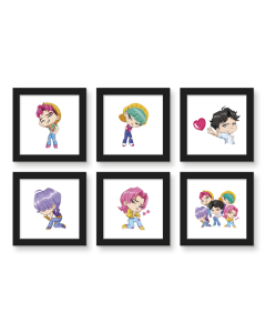 Gallery Pops® Netflix KPop Demon Hunters (2025) - Saja Boys Chibi (6-Pack)