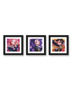 Gallery Pops® Netflix KPop Demon Hunters (2025) - Huntrix Prism (3-Pack)