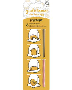 Gudetama Magnetic Page Clips (6-Pack)