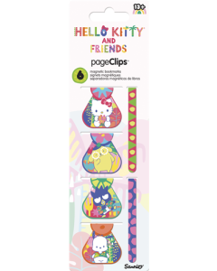 Hello Kitty Magnetic Page Clips (6-Pack)