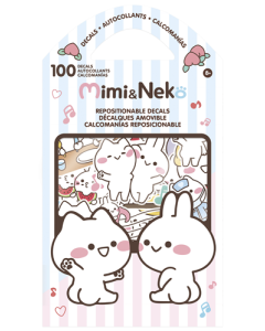 Mimi and Neko Decal Variety Pack (100-Pack)