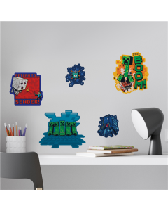 Minecraft - Open Chest RoomScapes Oversized Wall Decal (22'' x 34'')