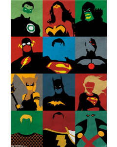DC Comics - Justice League - Minimalist