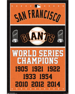 MLB San Francisco Giants - Champions