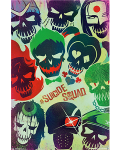 DC Comics Movie - Suicide Squad - Faces