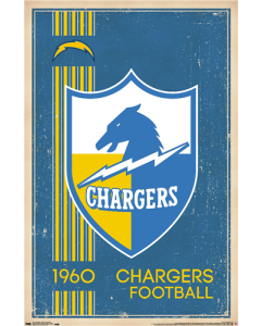 NFL Los Angeles Chargers - Retro Logo 17