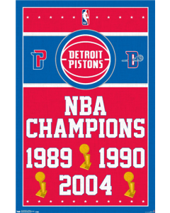 NBA Detroit Pistons - Champions 17