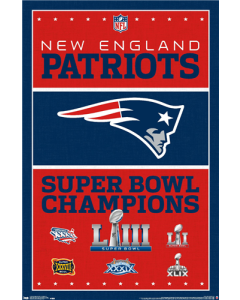 NFL New England Patriots - Champions 19