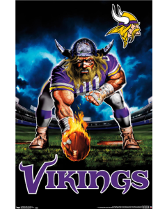 NFL Minnesota Vikings - 3 Point Stance 19