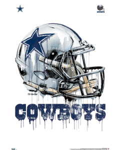 NFL Dallas Cowboys - Drip Helmet 20