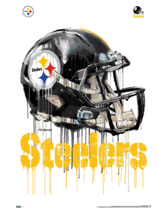NFL Pittsburgh Steelers - Drip Helmet 20