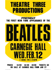 The Beatles - Carnegie Hall