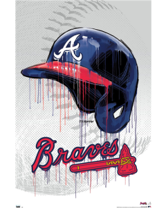 MLB Atlanta Braves - Drip Helmet 20