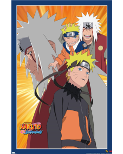 Naruto Shippuden - Naruto and Jiraiya